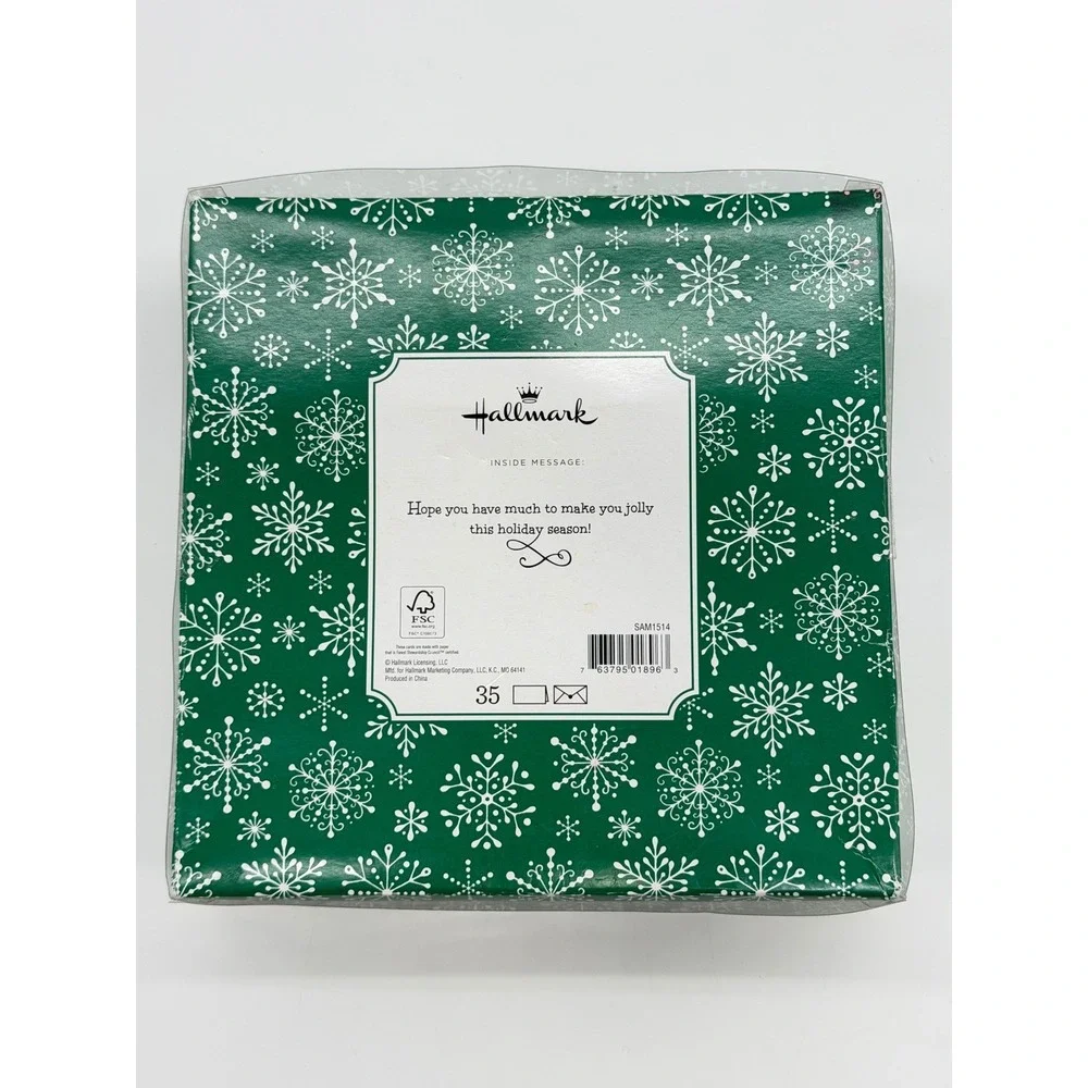 Hallmark 35 Deluxe Holiday Greeting Cards Boxed Set New Sealed